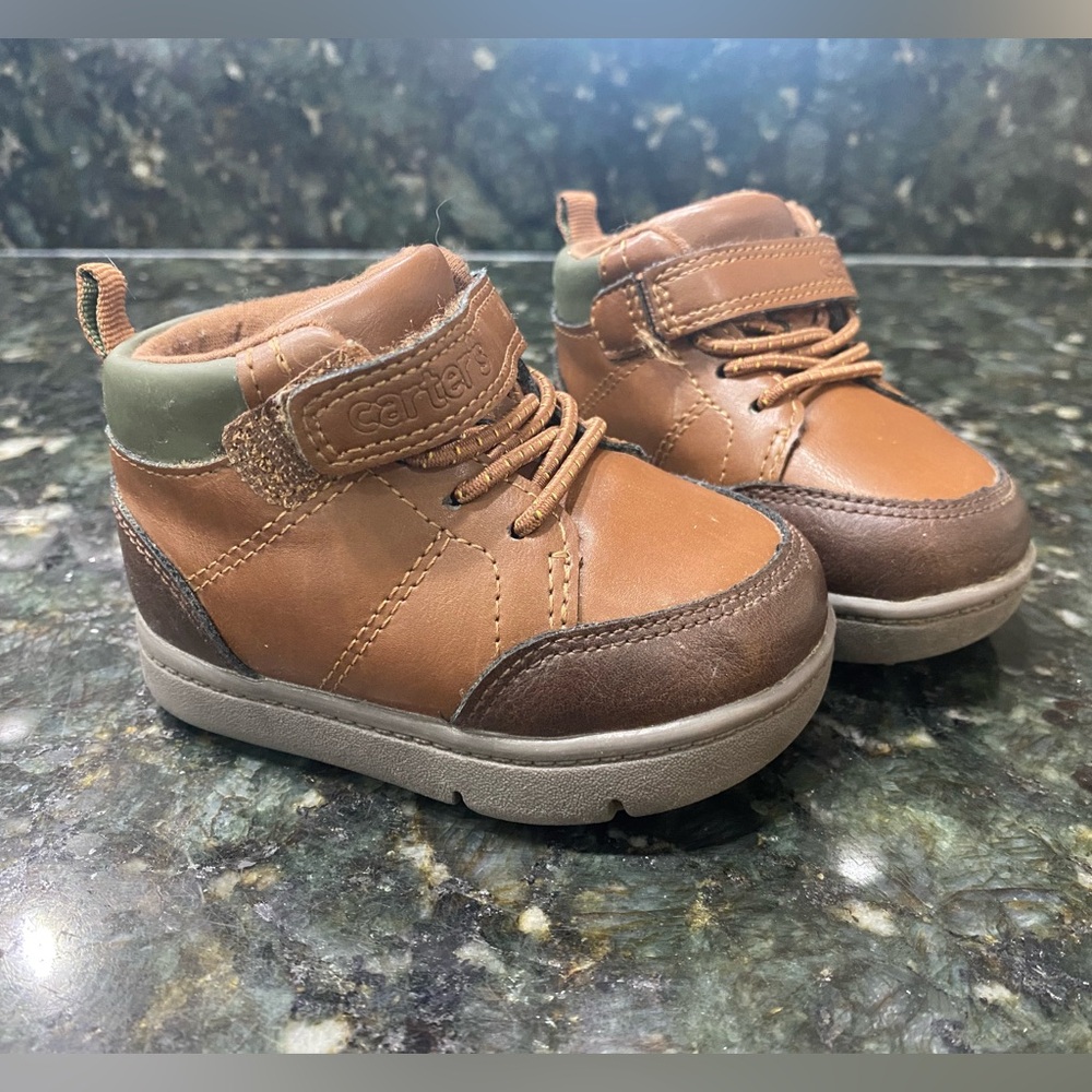 Carter's Brown Baby Boots